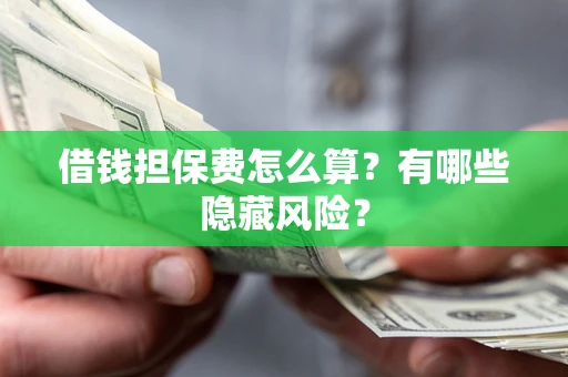 武汉借钱担保费怎么算？有哪些隐藏风险？
