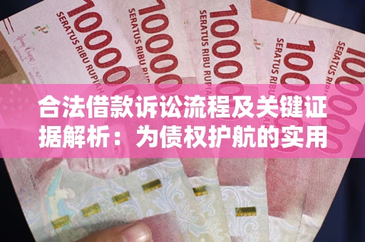 武汉合法借款诉讼流程及关键证据解析：为债权护航的实用指南