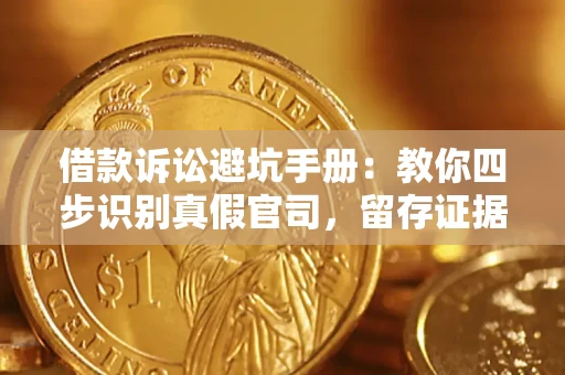 武汉借款诉讼避坑手册：教你四步识别真假官司，留存证据不踩雷