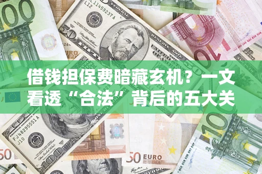 武汉借钱担保费暗藏玄机？一文看透“合法”背后的五大关键陷阱