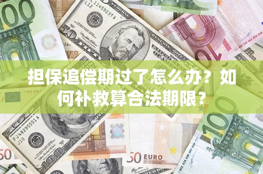 武汉担保追偿期过了怎么办？如何补救算合法期限？