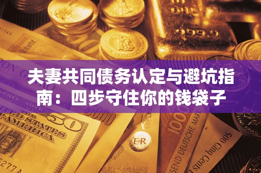 武汉夫妻共同债务认定与避坑指南：四步守住你的钱袋子