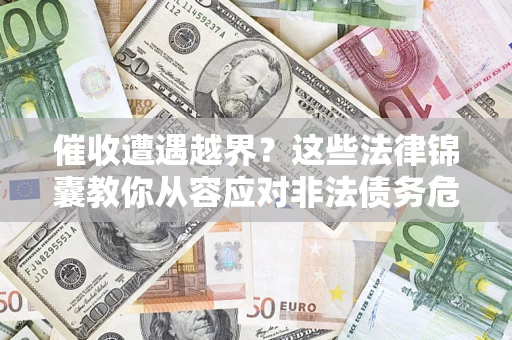 武汉催收遭遇越界？这些法律锦囊教你从容应对非法债务危机