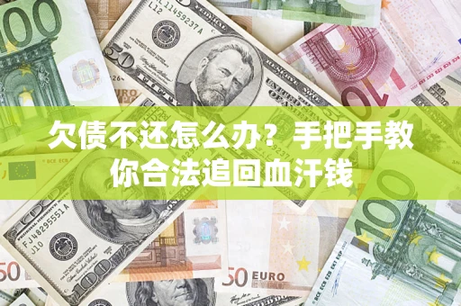 武汉欠债不还怎么办?手把手教你合法追回血汗钱 武汉欠债不还怎么办?手把手教你合法追回血汗钱