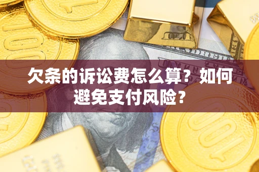 武汉欠条的诉讼费怎么算？如何避免支付风险？