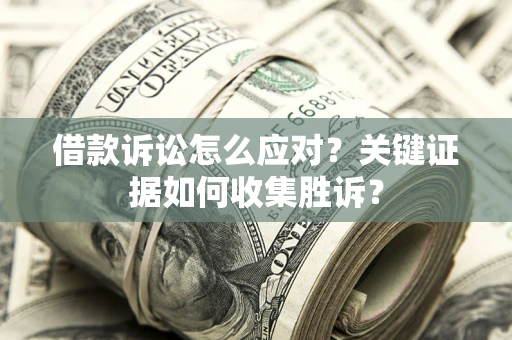 武汉借款诉讼怎么应对？关键证据如何收集胜诉？